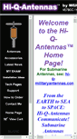 Mobile Screenshot of hiqantennas.com